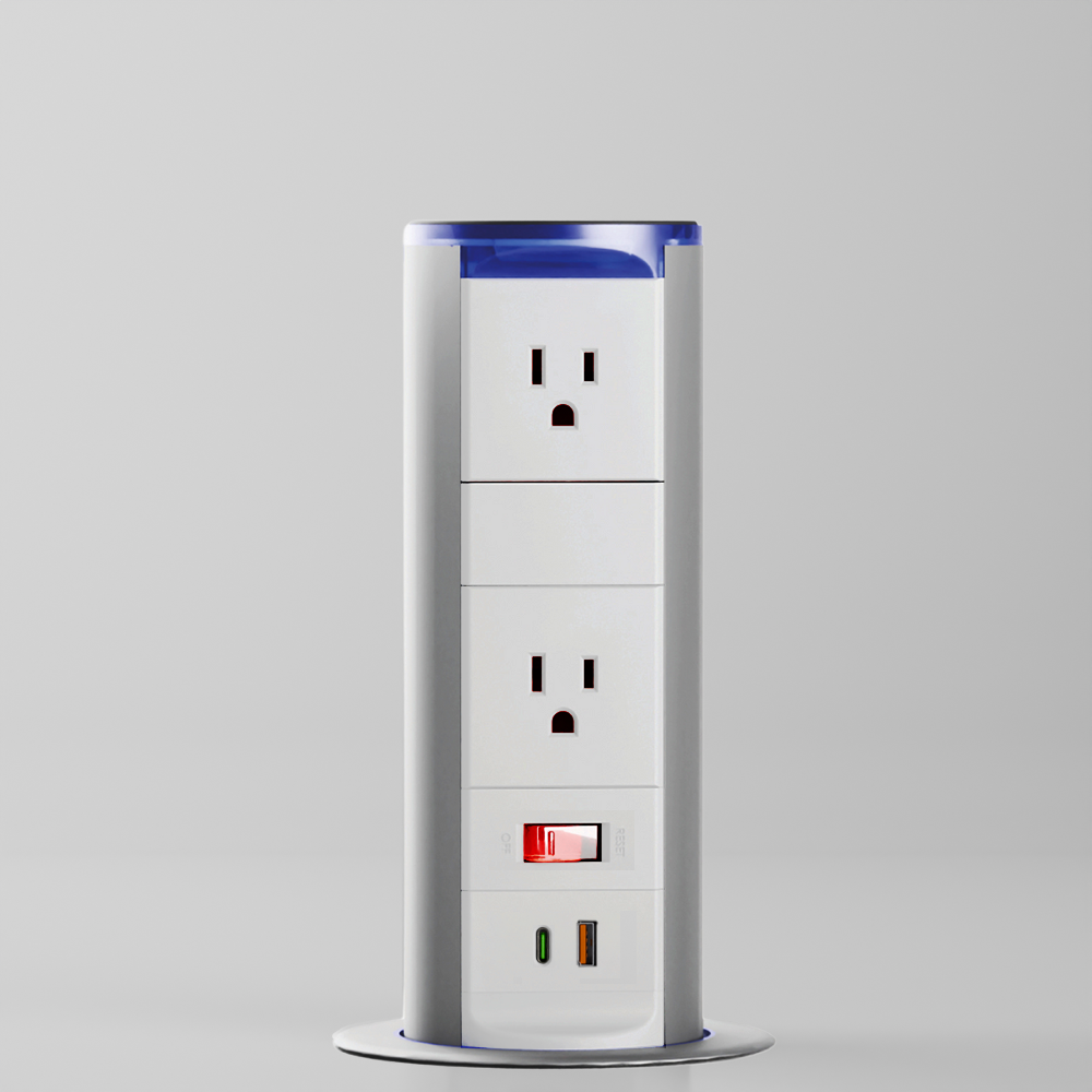 MK2 Pop up Power Outlet (US)