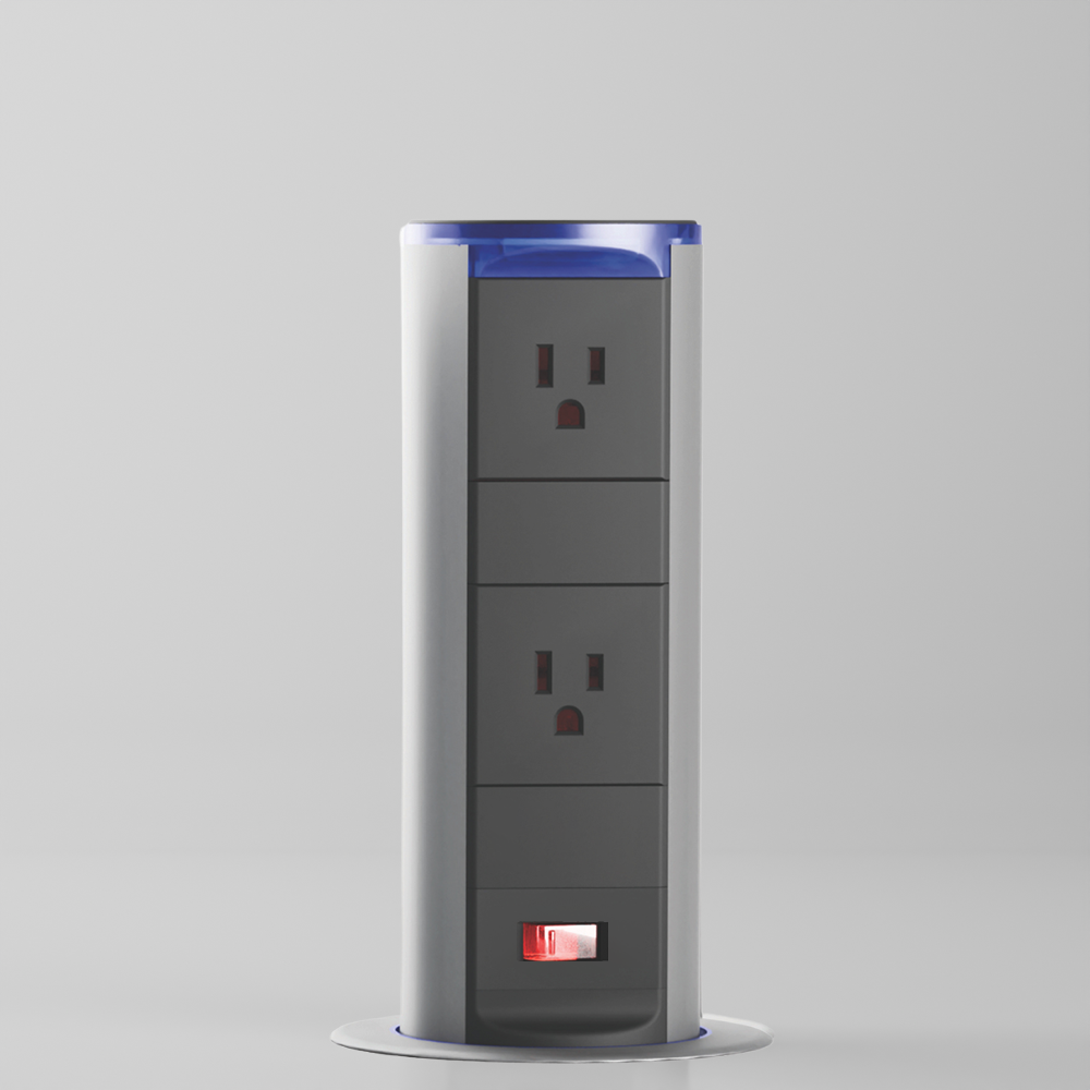 MK2 Pop up Power Outlet (US)