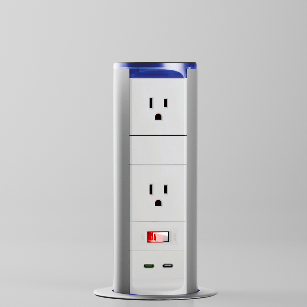 MK2 Pop up Power Outlet (US)