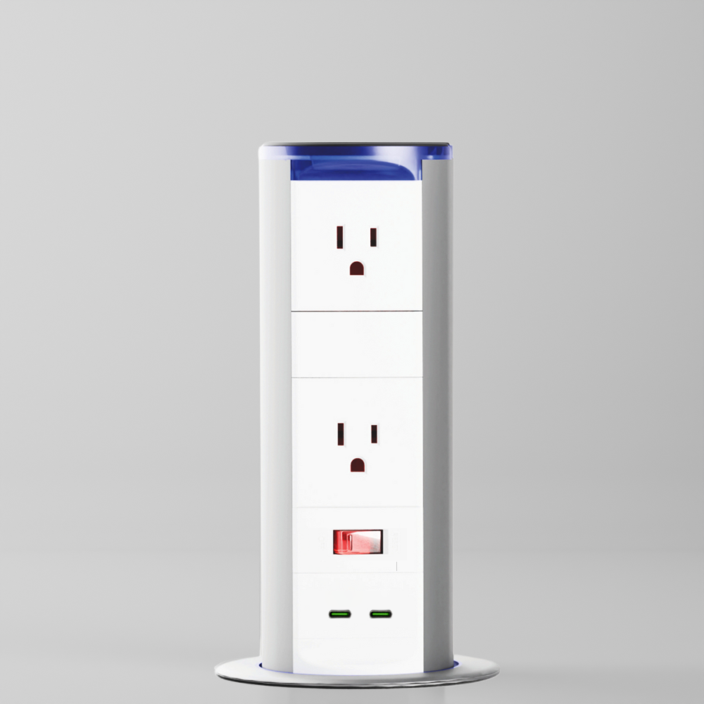 MK2 Pop up Power Outlet (US)