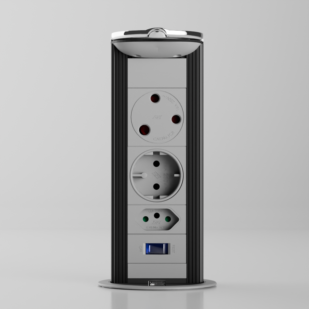 MK3 Pull-Up Power Outlet