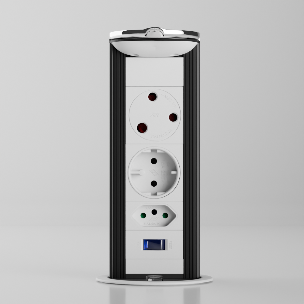 MK3 Pull-Up Power Outlet