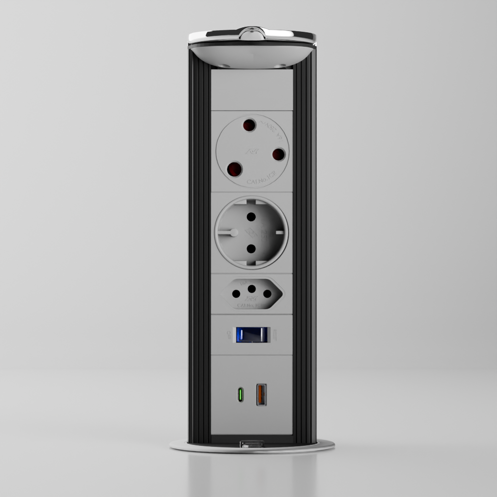 MK3 Pull-Up Power Outlet